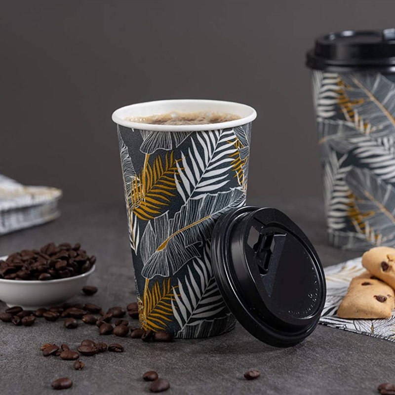 Vasos de papel desechables de gran tamaño de 20 oz para bebidas frías