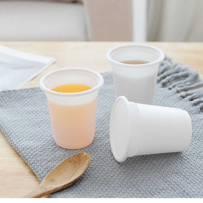 1800ml vasos desechables de plástico para beber almidón de maíz