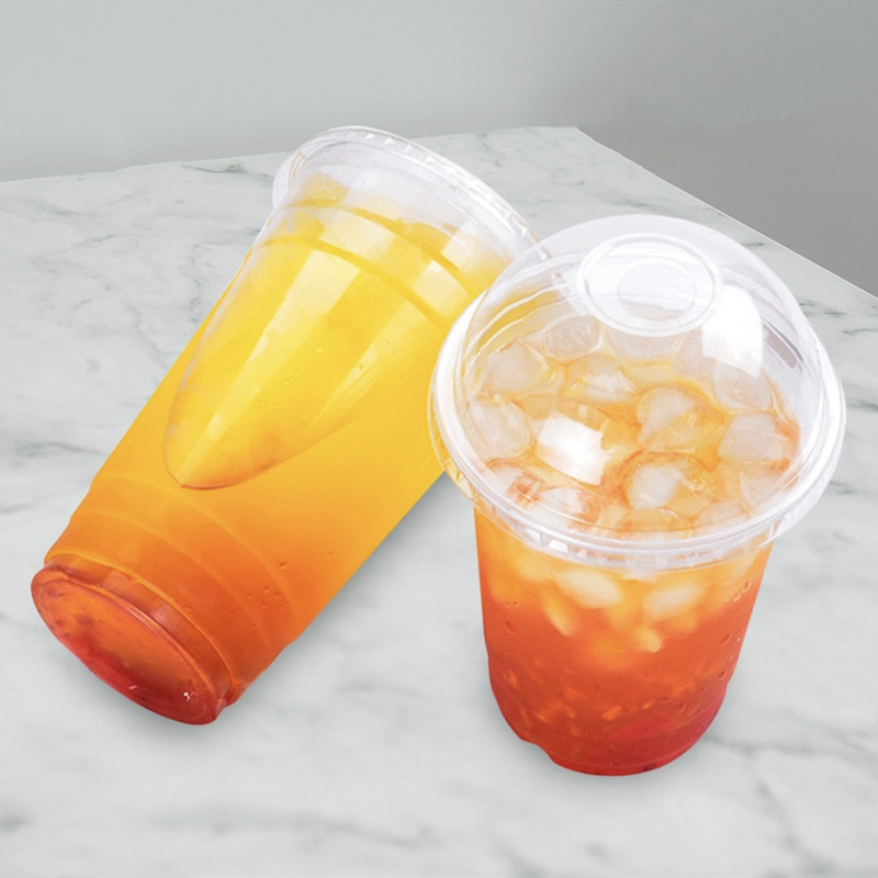  14oz PLA wholesale disposable clear cups 