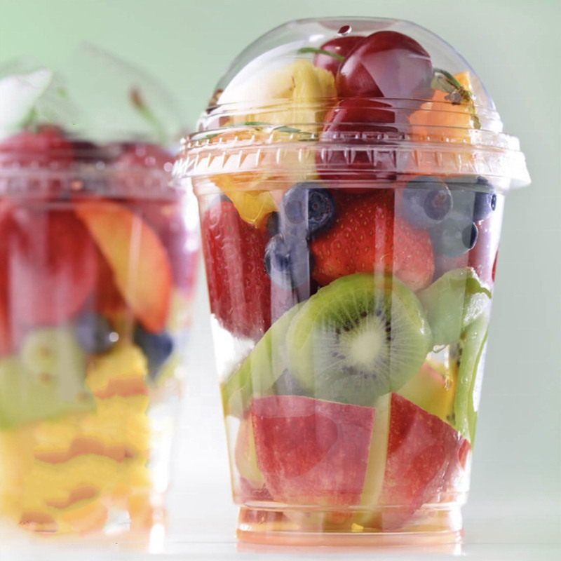 20oz disposable custom printing pla cups for milk and juice