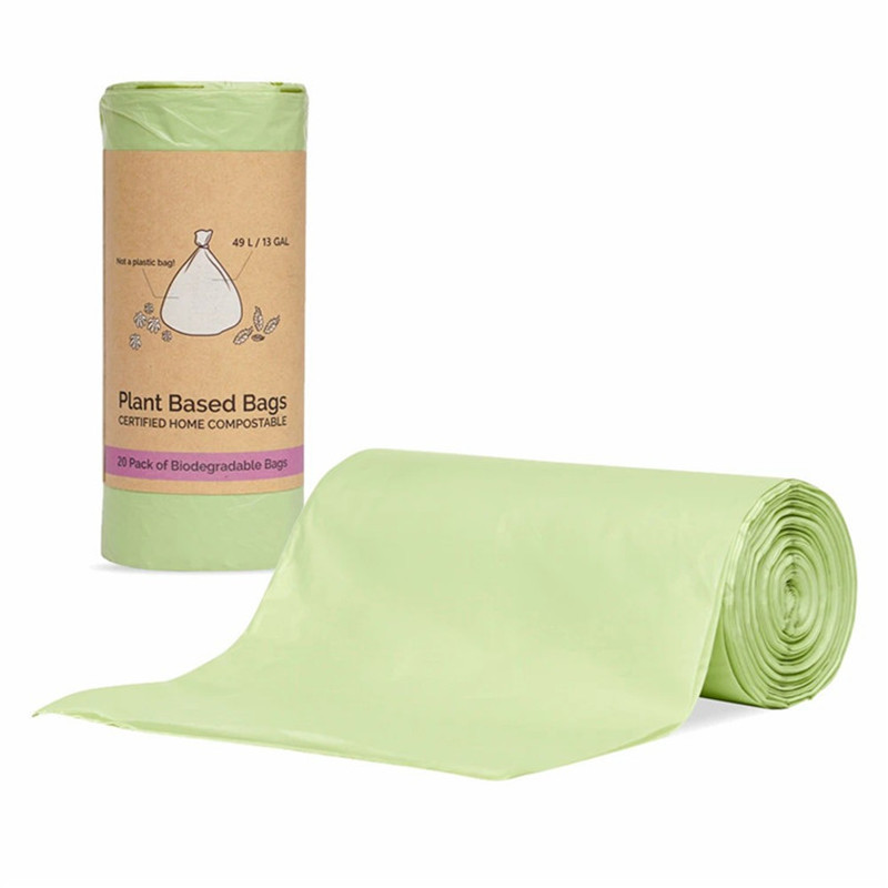 Custom printing disposable pla garbage bags 