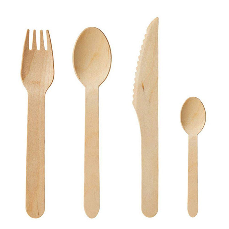 De buena calidad juego de cubiertos de madera al por mayor