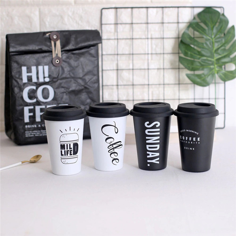 Vasos desechables de papel con logotipo personalizado para café caliente