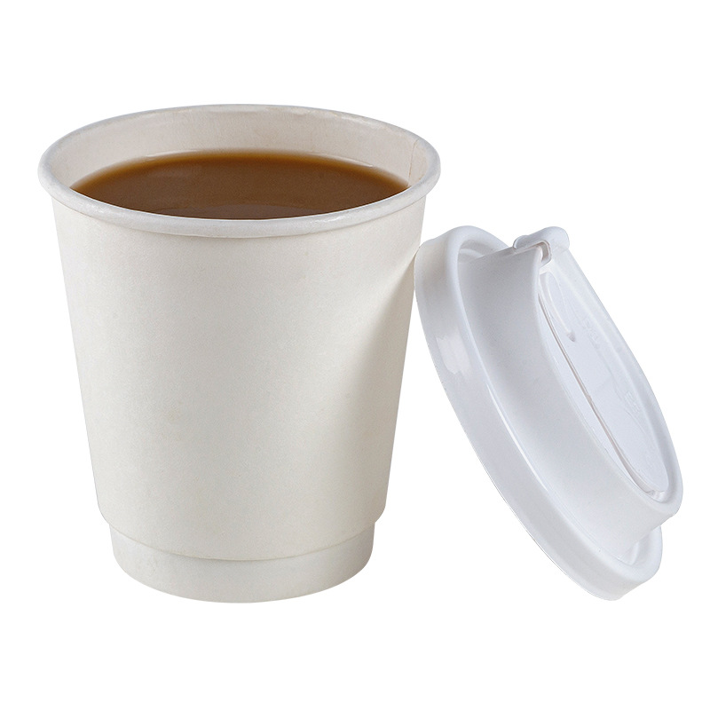 12oz doble pared buena calidad en la venta tazas de papel para el café