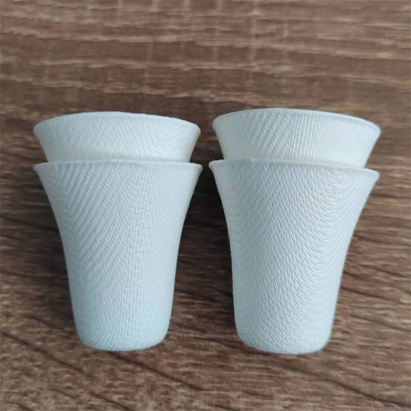 Copa de común de bagazo de caña de azúcar biodegradable desechable