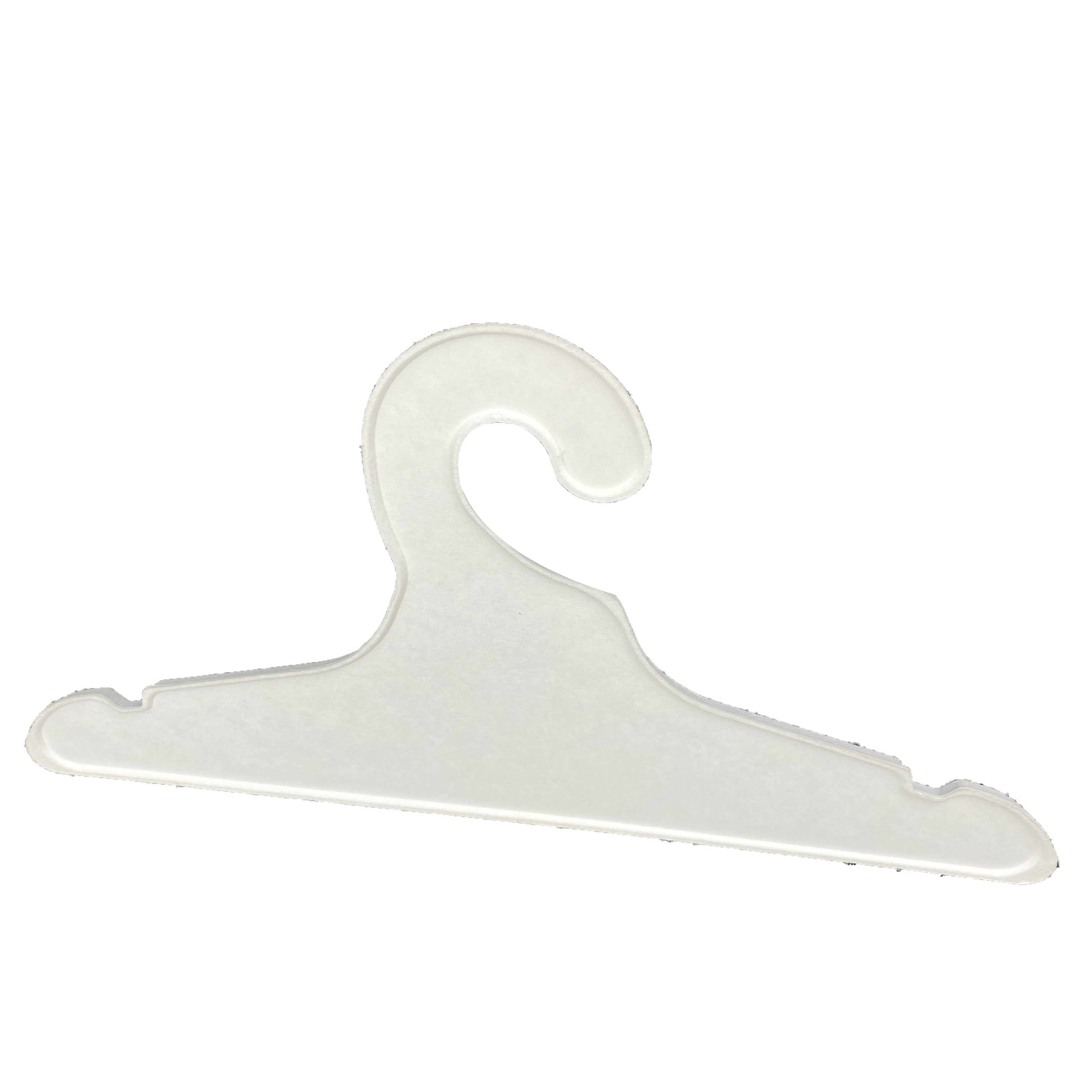 Perchas de caña de azúcar personalizadas de alta calidad biodegradables desechables