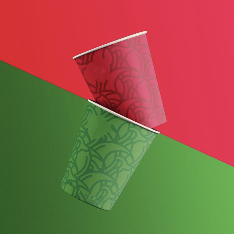 Vasos de papel de 6 oz
