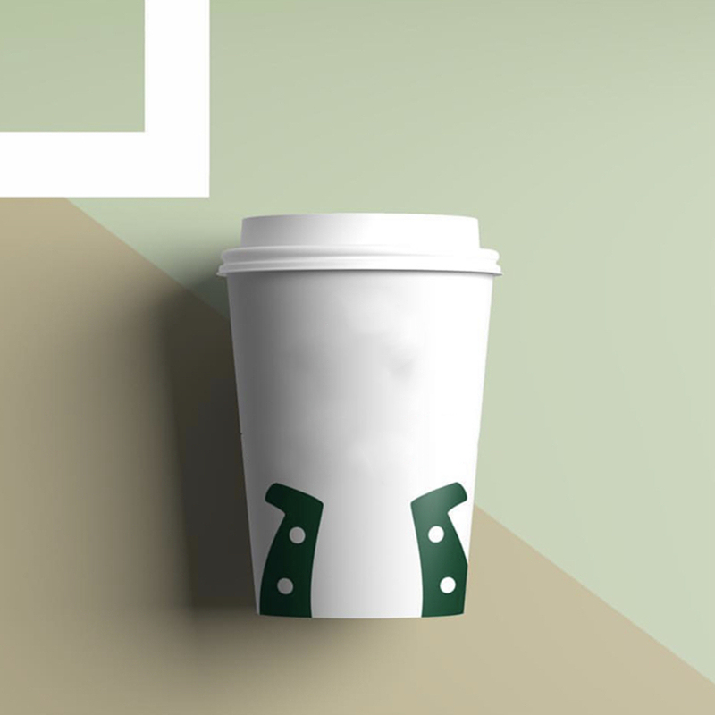 Vasos de papel de 8 oz