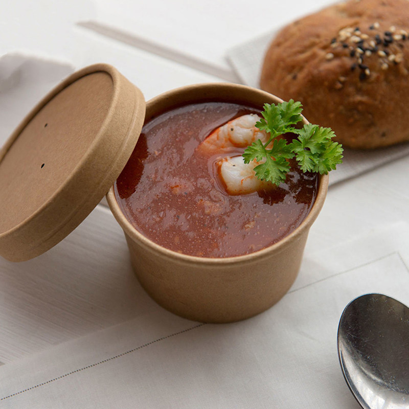 32oz kraft paper soup cup